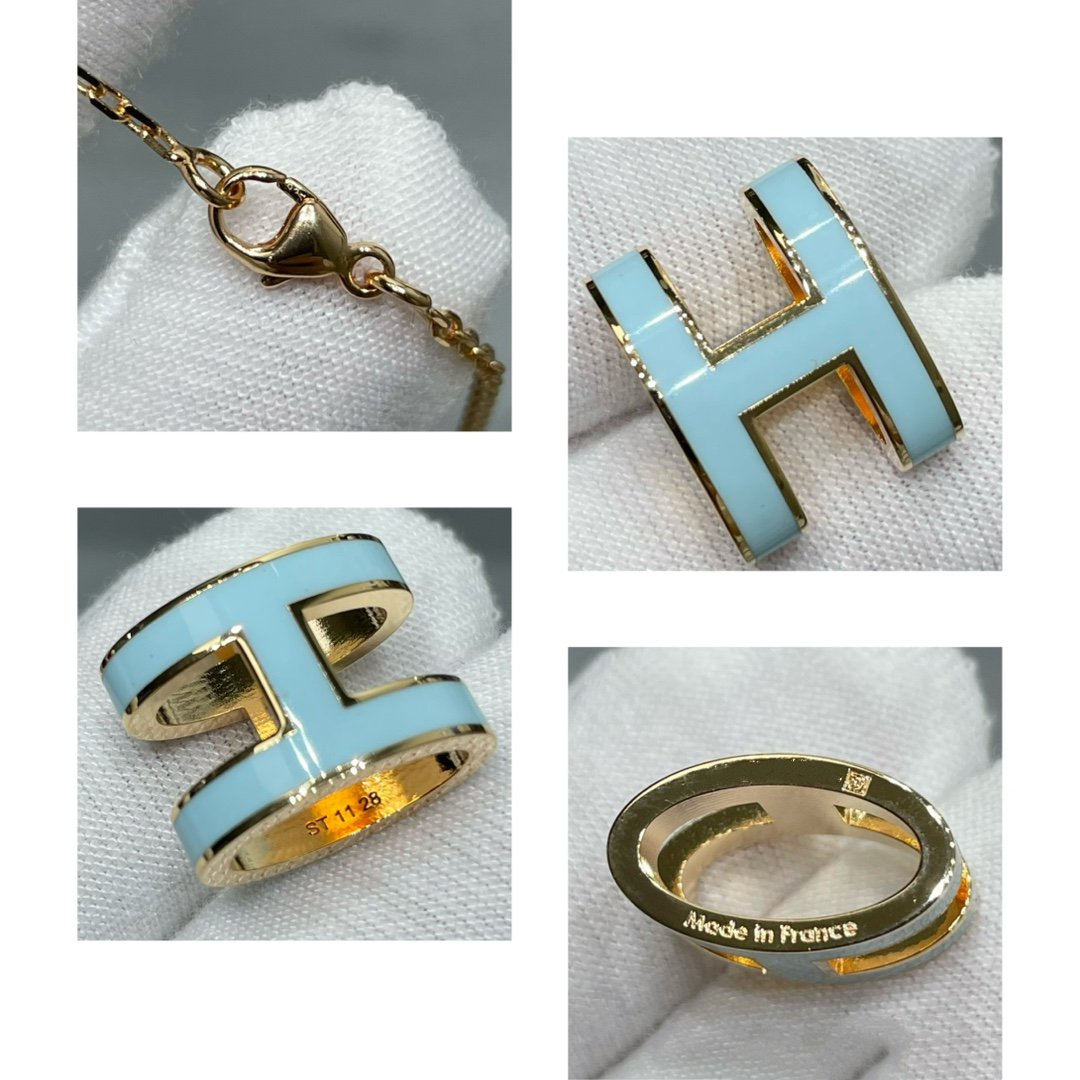{"Love Lucky": "COLLANA POP H AZZURRO CIELO"}