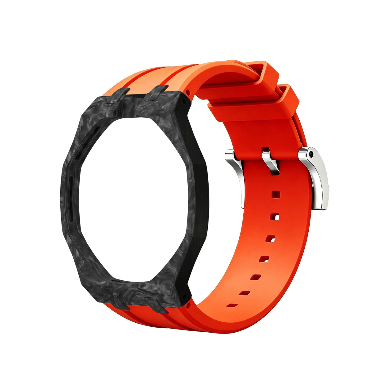 Royal Oak Pop exclusif, boîtier en fibre de carbone et bracelet en silicone