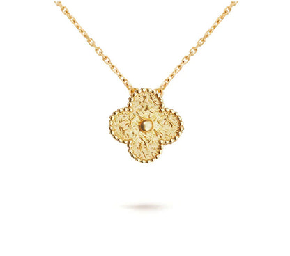 [Love Lucky]CLOVER 15MM SINGLE FLOWER NECKLACE COLLECTION