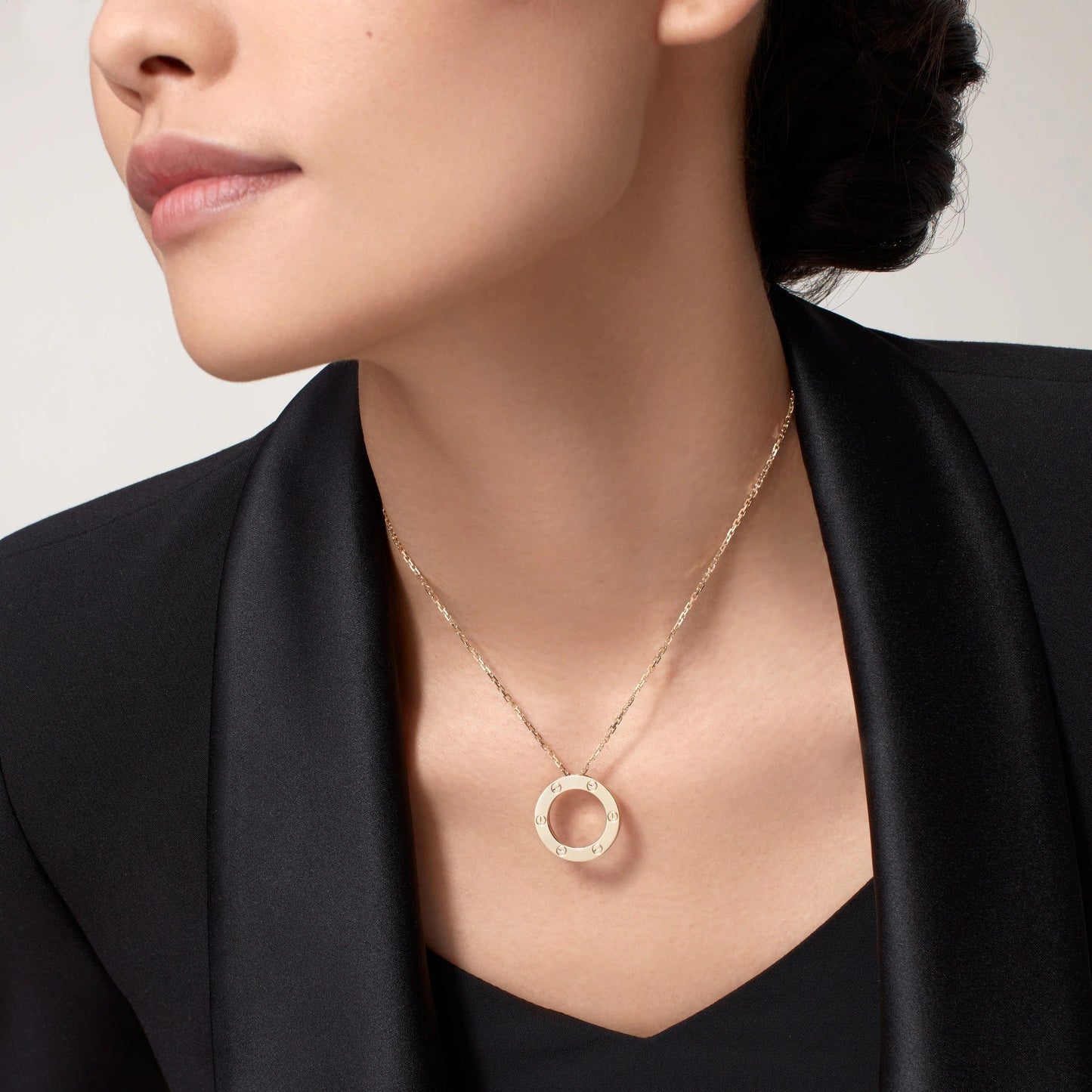 [Love Lucky]LOVE NECKLACE 16MM