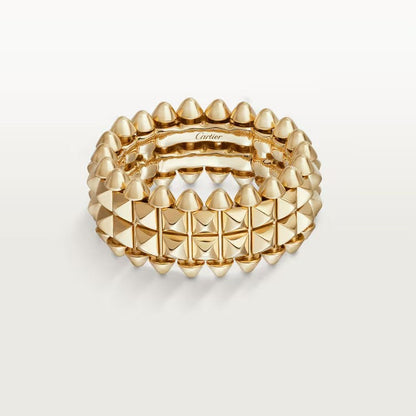 [Love Lucky]CLASH 9.2MM DOUBLE ROW RING