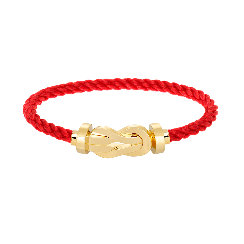 [Love Lucky]CHANCE LARGE 8 FIGURE BUCKLE NO DIAMOND BRACELET GOLD
