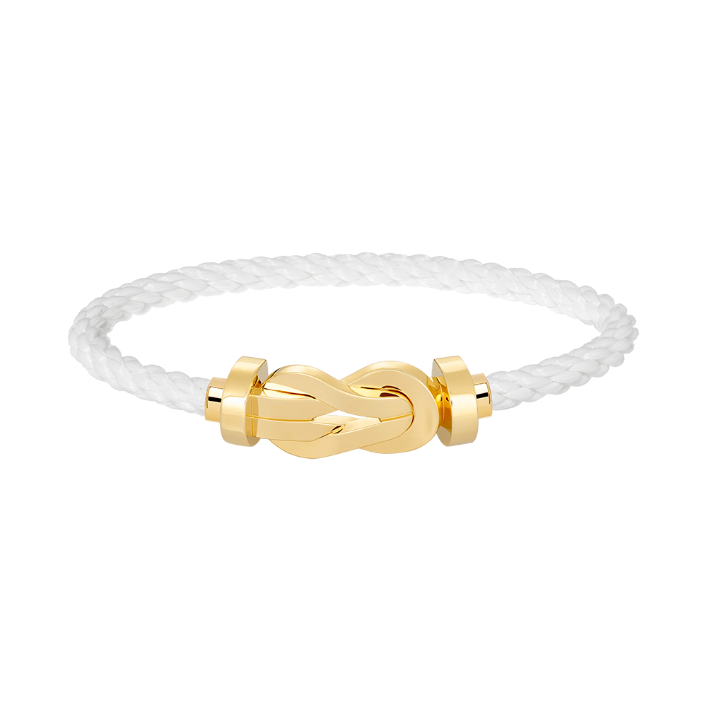 [Love Lucky]CHANCE LARGE 8 FIGURE BUCKLE NO DIAMOND BRACELET GOLD