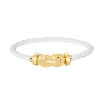 [Love Lucky]CHANCE LARGE 8 FIGURE BUCKLE NO DIAMOND BRACELET GOLD
