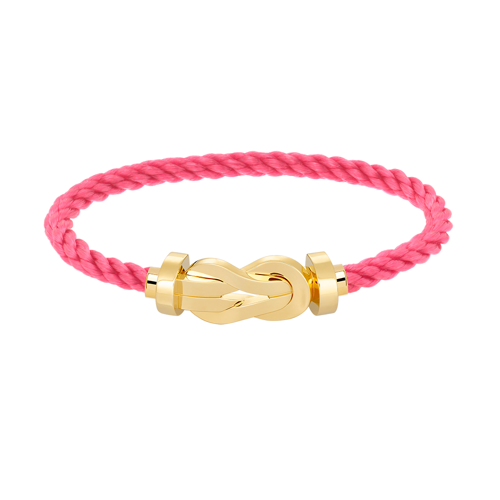 [Love Lucky]CHANCE LARGE 8 FIGURE BUCKLE NO DIAMOND BRACELET GOLD