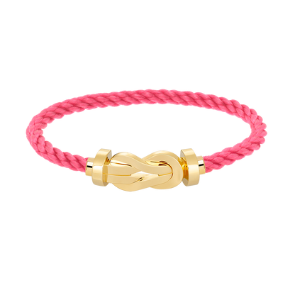 [Love Lucky]CHANCE LARGE 8 FIGURE BUCKLE NO DIAMOND BRACELET GOLD