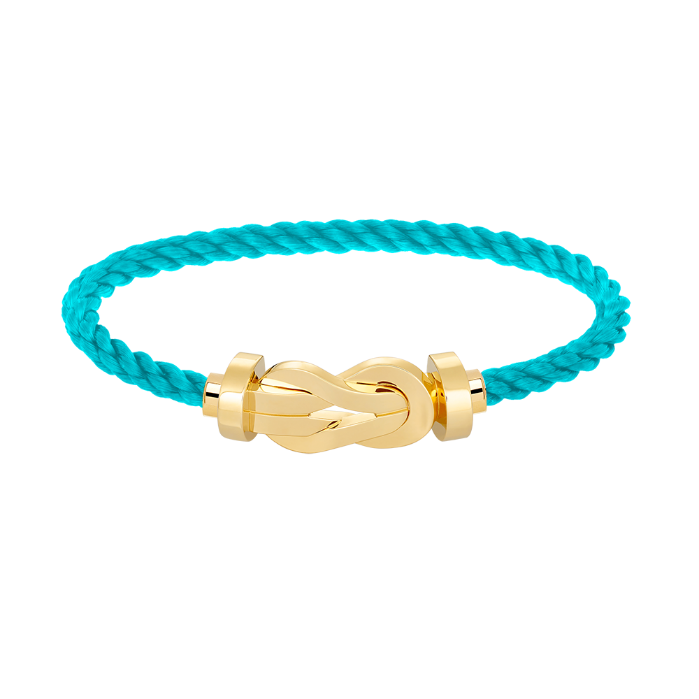 [Love Lucky]CHANCE LARGE 8 FIGURE BUCKLE NO DIAMOND BRACELET GOLD