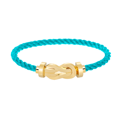 [Love Lucky]CHANCE LARGE 8 FIGURE BUCKLE NO DIAMOND BRACELET GOLD