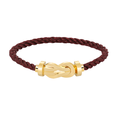 [Love Lucky]CHANCE LARGE 8 FIGURE BUCKLE NO DIAMOND BRACELET GOLD