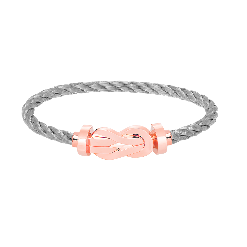 [Love Lucky]CHANCE LARGE 8 FIGURE BUCKLE NO DIAMOND BRACELET ROSE GOLD