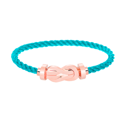 [Love Lucky]CHANCE LARGE 8 FIGURE BUCKLE NO DIAMOND BRACELET ROSE GOLD