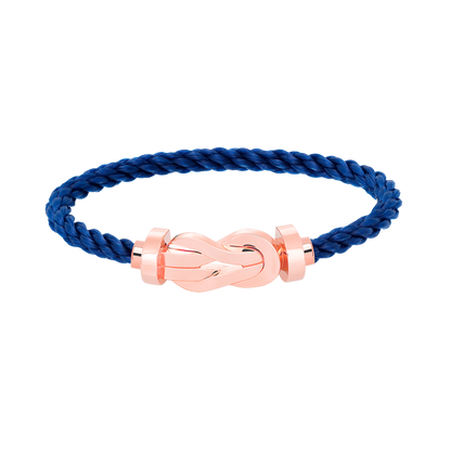 [Love Lucky]CHANCE LARGE 8 FIGURE BUCKLE NO DIAMOND BRACELET ROSE GOLD