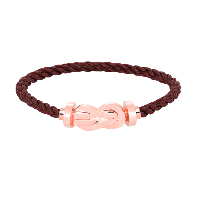[Love Lucky]CHANCE LARGE 8 FIGURE BUCKLE NO DIAMOND BRACELET ROSE GOLD