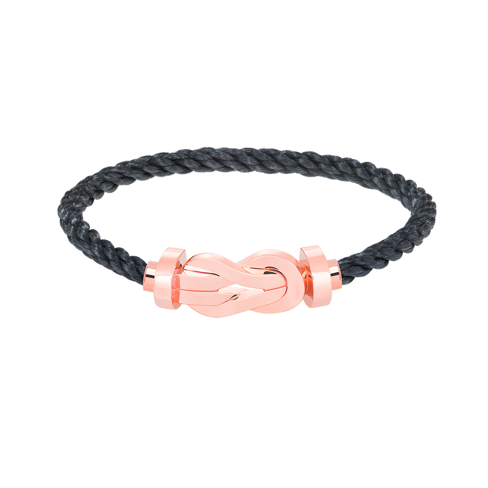 [Love Lucky]CHANCE LARGE 8 FIGURE BUCKLE NO DIAMOND BRACELET ROSE GOLD