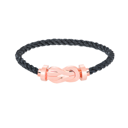 [Love Lucky]CHANCE LARGE 8 FIGURE BUCKLE NO DIAMOND BRACELET ROSE GOLD