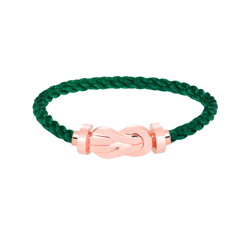 [Love Lucky]CHANCE LARGE 8 FIGURE BUCKLE NO DIAMOND BRACELET ROSE GOLD