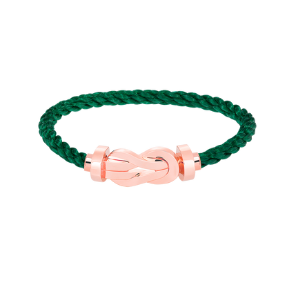 [Love Lucky]CHANCE LARGE 8 FIGURE BUCKLE NO DIAMOND BRACELET ROSE GOLD