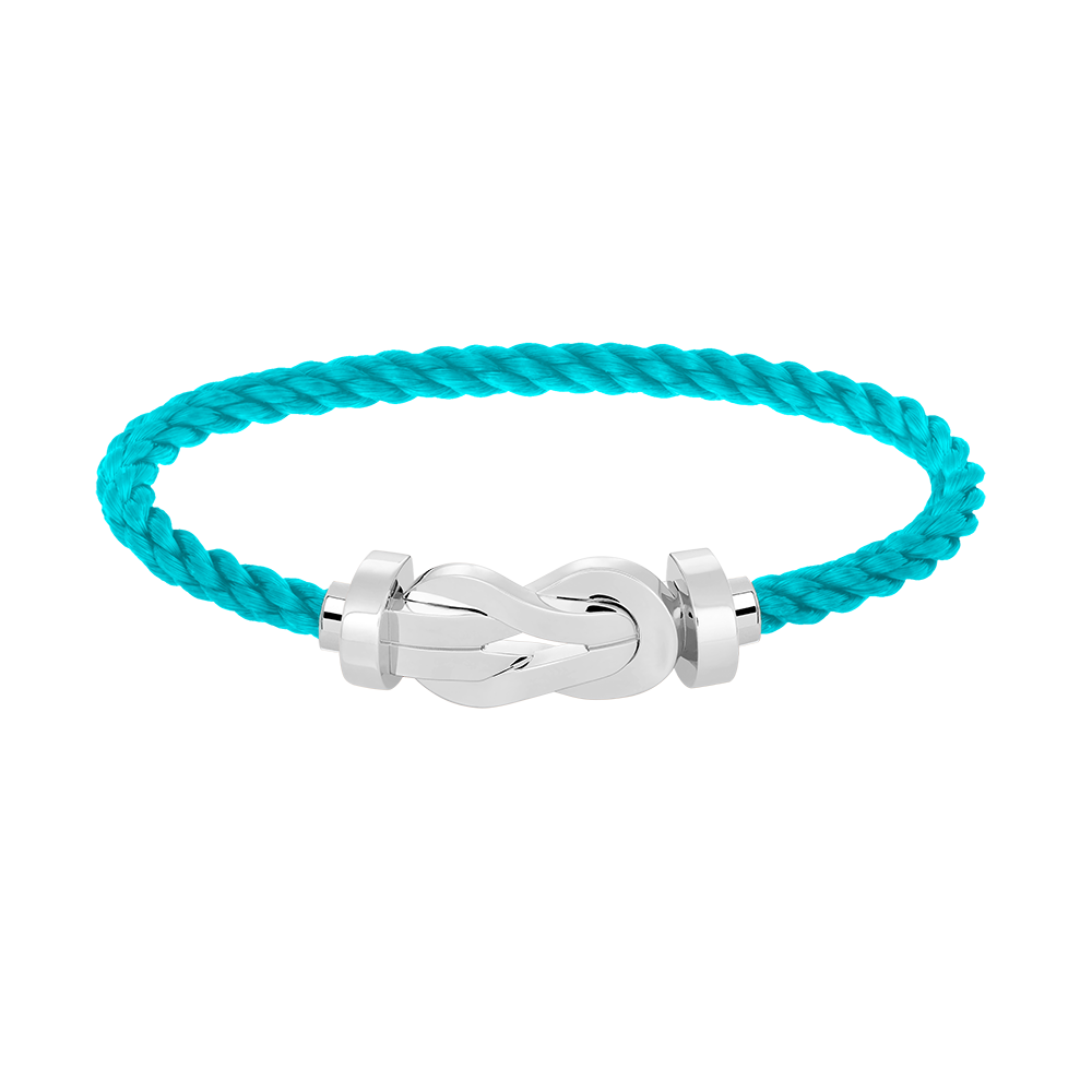 [Love Lucky]CHANCE LARGE 8 FIGURE BUCKLE NO DIAMOND BRACELET SILVER