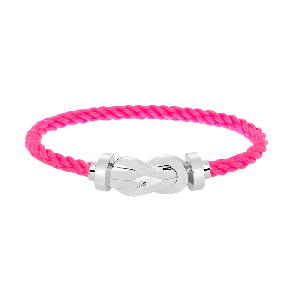 [Love Lucky]CHANCE LARGE 8 FIGURE BUCKLE NO DIAMOND BRACELET SILVER