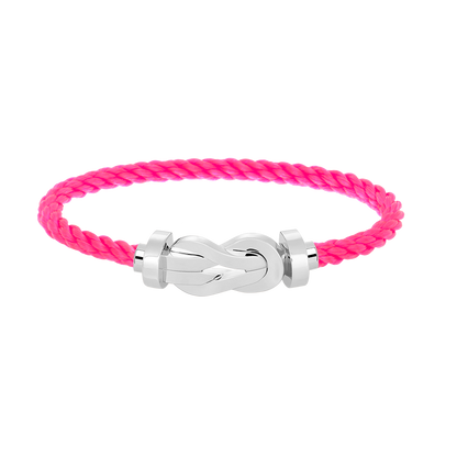 [Love Lucky]CHANCE LARGE 8 FIGURE BUCKLE NO DIAMOND BRACELET SILVER