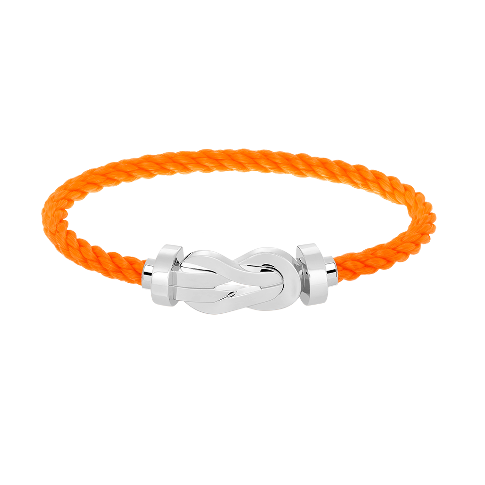 [Love Lucky]CHANCE LARGE 8 FIGURE BUCKLE NO DIAMOND BRACELET SILVER