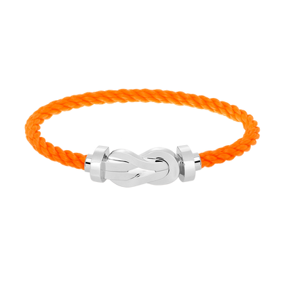[Love Lucky]CHANCE LARGE 8 FIGURE BUCKLE NO DIAMOND BRACELET SILVER