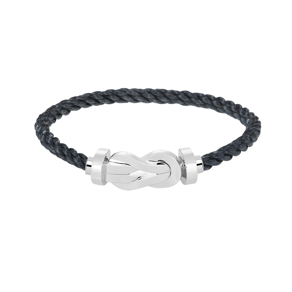 [Love Lucky]CHANCE LARGE 8 FIGURE BUCKLE NO DIAMOND BRACELET SILVER