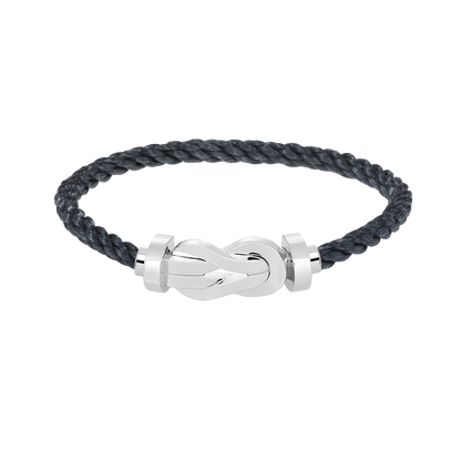 [Love Lucky]CHANCE LARGE 8 FIGURE BUCKLE NO DIAMOND BRACELET SILVER