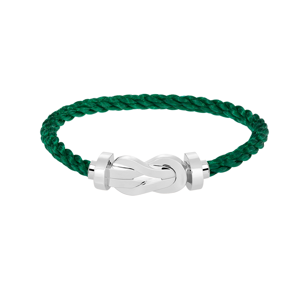 [Love Lucky]CHANCE LARGE 8 FIGURE BUCKLE NO DIAMOND BRACELET SILVER