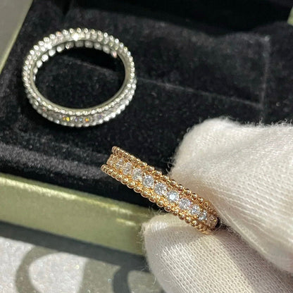 [Love Lucky]PERLEE DIAMOND ROSE GOLD RING