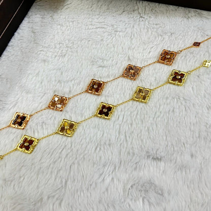 [Love Lucky]OPERA 5 MOTIFS TULLE ENAMEL BRACELET