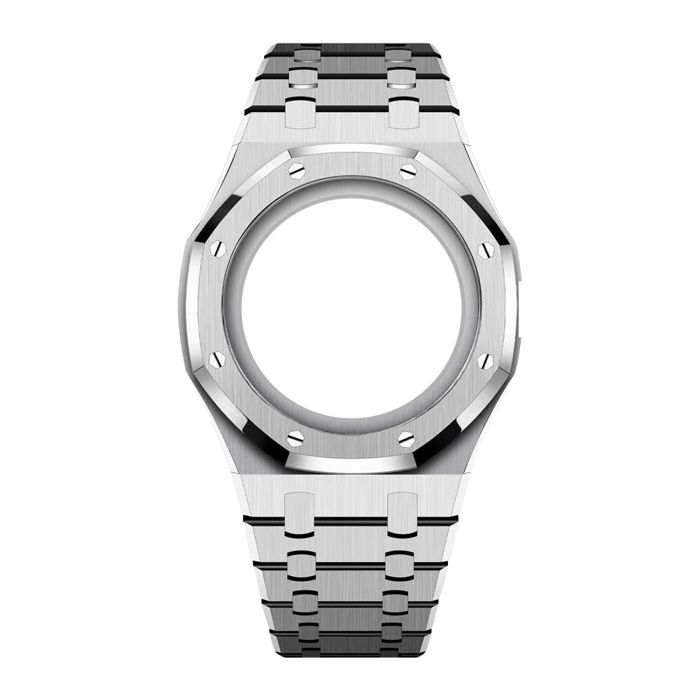 Bracelet de montre intégré enveloppant pour Royal Oak Pop Exclusive, boîtier et bracelet en acier