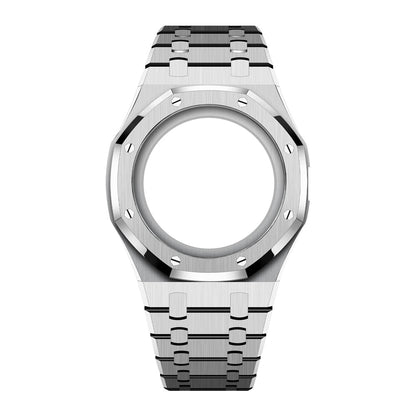 Bracelet de montre intégré enveloppant pour Royal Oak Pop Exclusive, boîtier et bracelet en acier