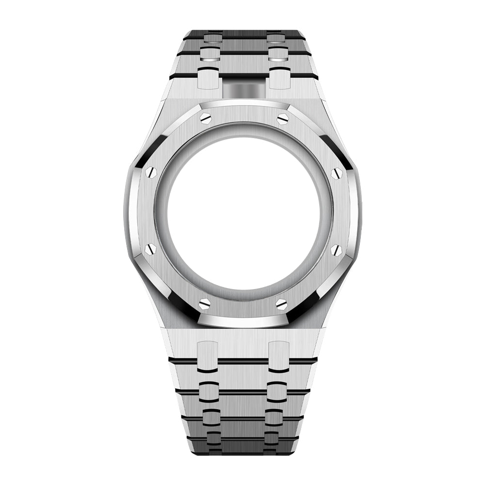 Bracelet de montre intégré enveloppant pour Royal Oak Pop Exclusive, boîtier et bracelet en acier