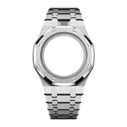 Bracelet de montre intégré enveloppant pour Royal Oak Pop Exclusive, boîtier et bracelet en acier