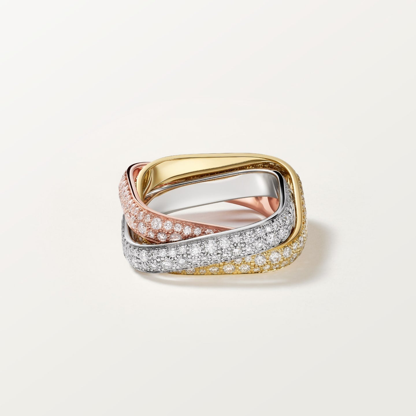 [Love Lucky]TRINITY 3.5MM CUSHION RING COLLECTION