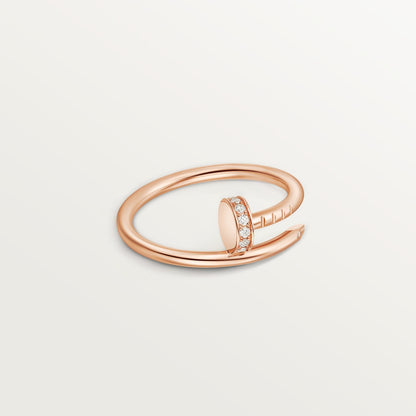 [Love Lucky]JUSTE 1.8MM HALF DIAMOND RING