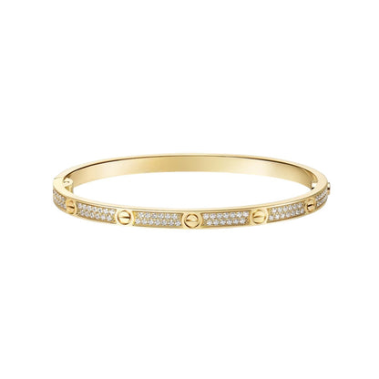 [Love Lucky]LOVE BRACELET 3.65MM DIAMOND-PAVED