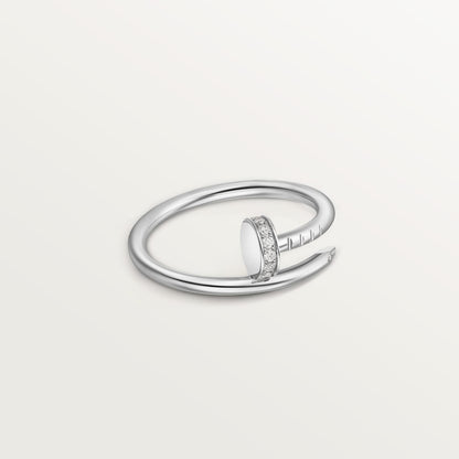 [Love Lucky]JUSTE 1.8MM HALF DIAMOND RING