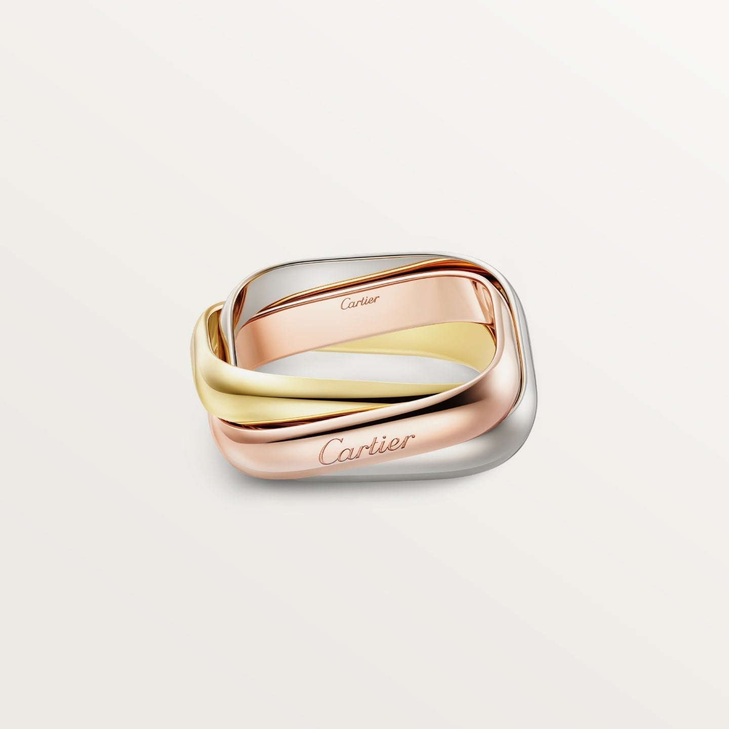 [Love Lucky]TRINITY 3.5MM CUSHION RING COLLECTION