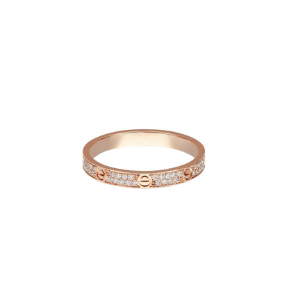 [Love Lucky]LOVE RING 2.65MM DIAMOND