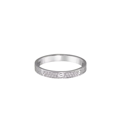 [Love Lucky]LOVE RING 2.65MM DIAMOND