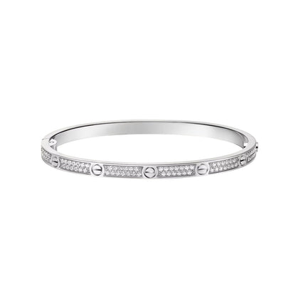 [Love Lucky]LOVE BRACELET 3.65MM DIAMOND-PAVED