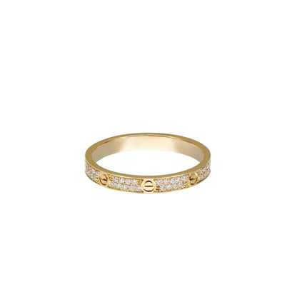 [Love Lucky]LOVE RING 2.65MM DIAMOND