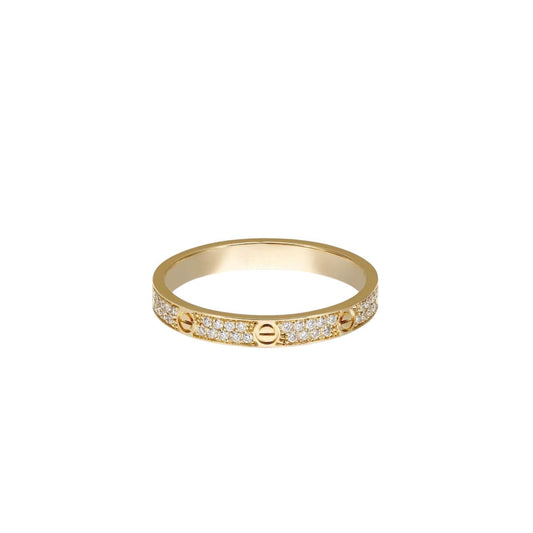 [Love Lucky]LOVE RING 2.65MM DIAMOND