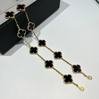 [LoveLucky]Clover & Juste & Lover  Bracelet Stack Set