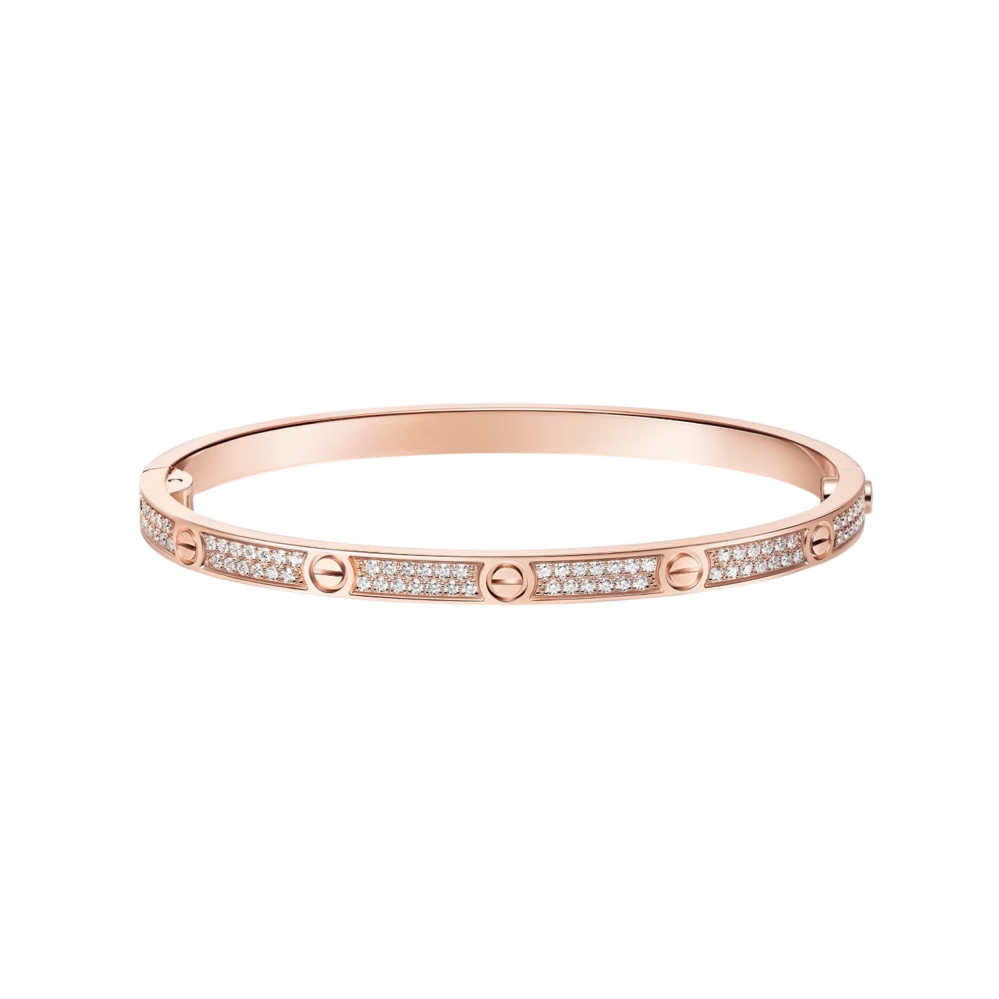 [Love Lucky]LOVE BRACELET 3.65MM DIAMOND-PAVED
