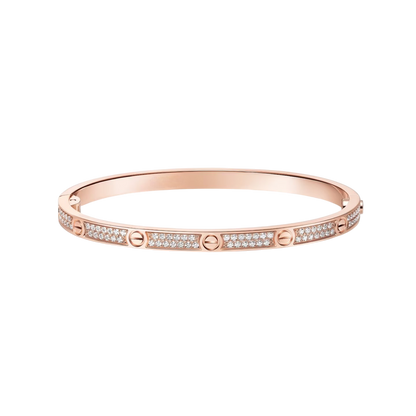[Love Lucky]LOVE BRACELET 3.65MM DIAMOND-PAVED