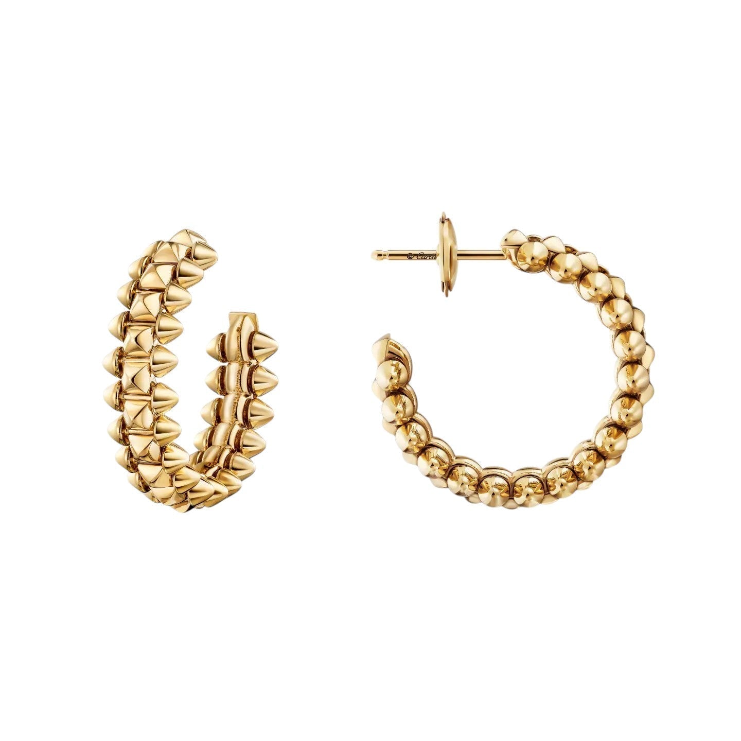 [Love Lucky]CLASH SMALL HOOP EARRINGS