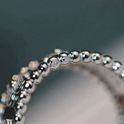 [Love Lucky]BAGUE CALÉIDOSCOPE TRÈFLE 10MM